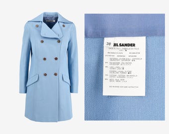 Płaszcz lniany Jil Sander