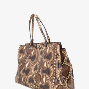 Valentino Python-shopper afbeelding 4