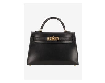 Hermès Kelly Mini II 20 van kalfsleer met pony-effect
