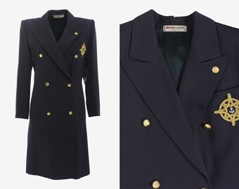 Yves Saint Laurent Sailor Coat - &#39;80s