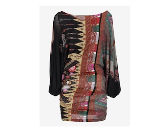 Etro Long-Sleeve Mini Dress