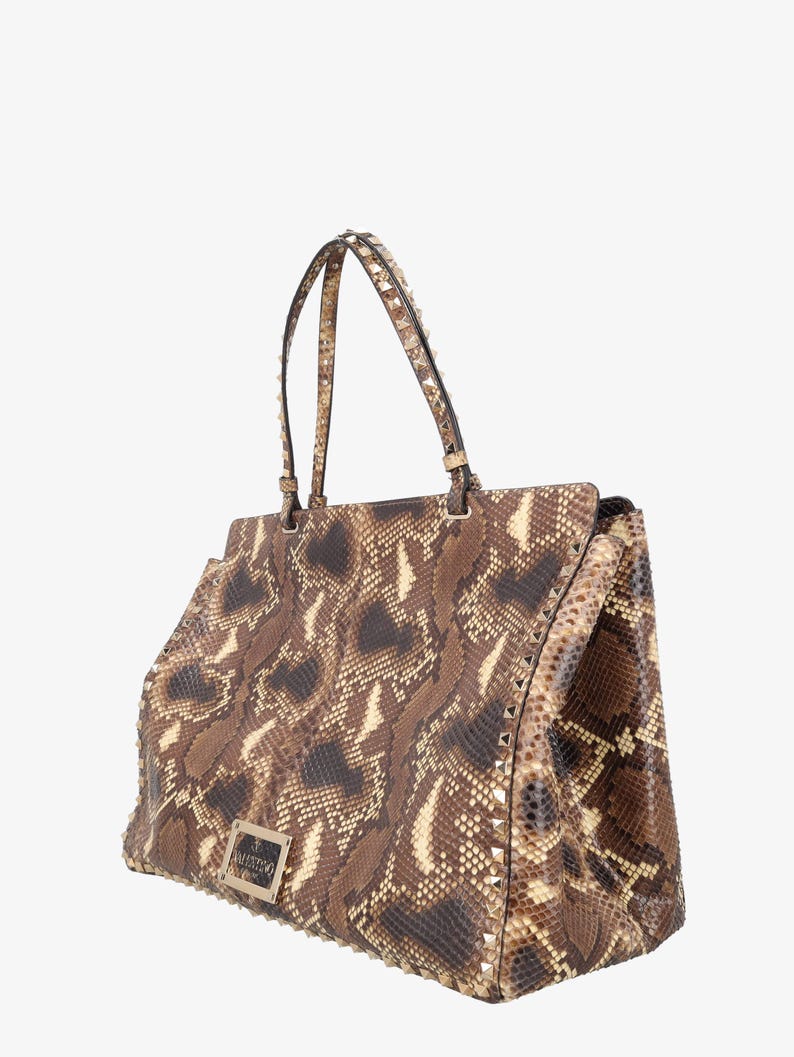 Valentino Python-shopper afbeelding 6