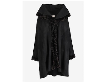 Fendi Coat with Fur Details