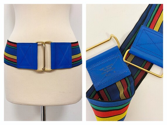 YVES SAINT LAURENT authentic vintage 1980s prime c