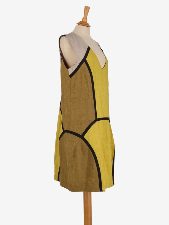 Marni Linen Midi Dress - Etsy