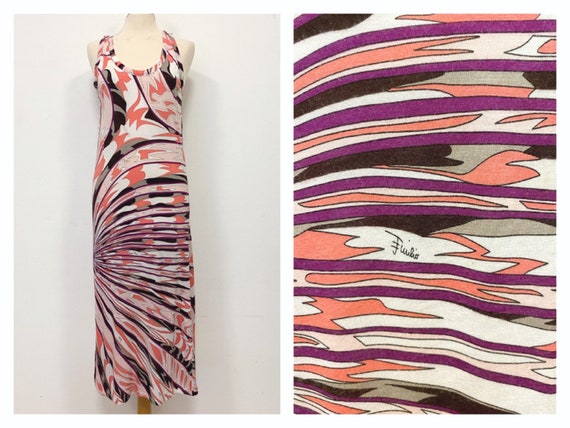 EMILIO PUCCI authentic vintage 1990s psychedelic a