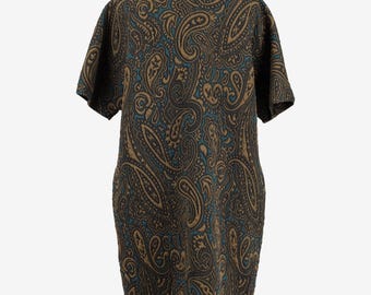 ワンピース Etro Abito Midi Stampato Etro Padded Midi Dress - Etsy