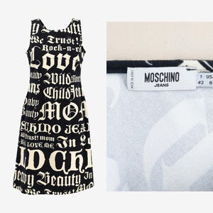 Moschino Velvet Dress