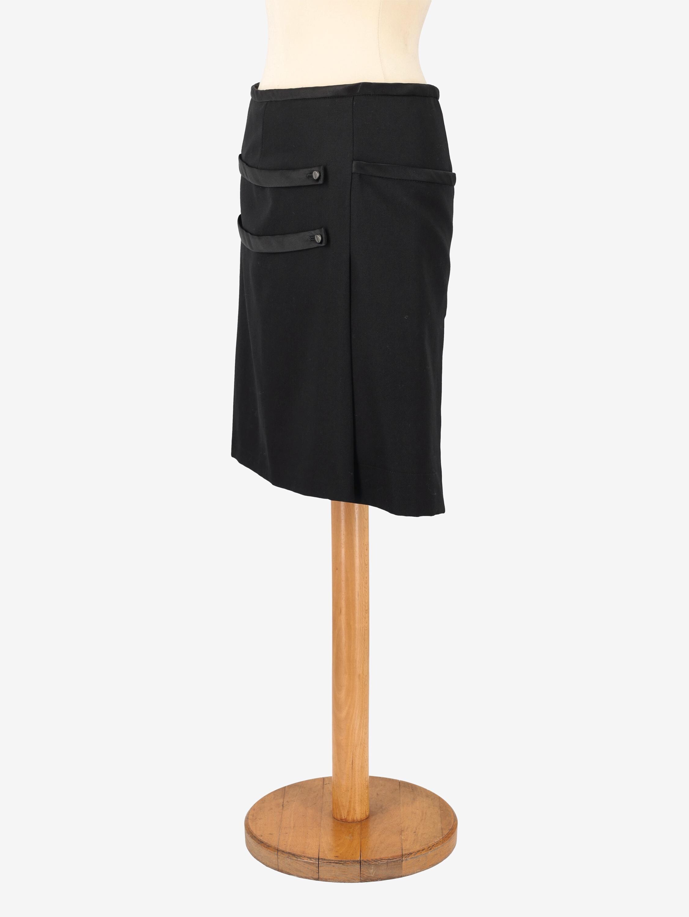 Balenciaga Black Army Skirt - Etsy