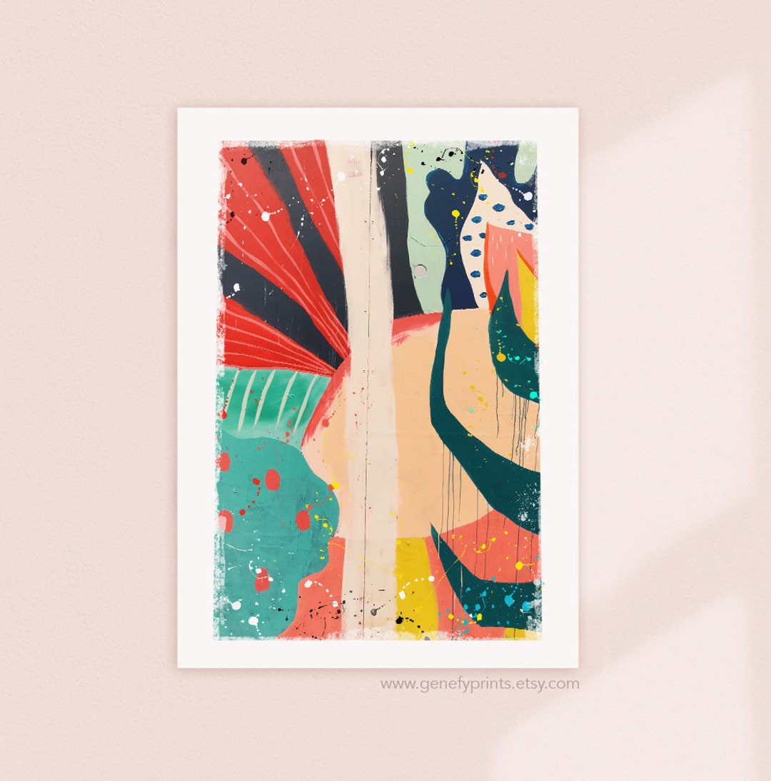Abstract Print Abstract Art Abstract Print abstract Wall Decor Modern Print Modern ...