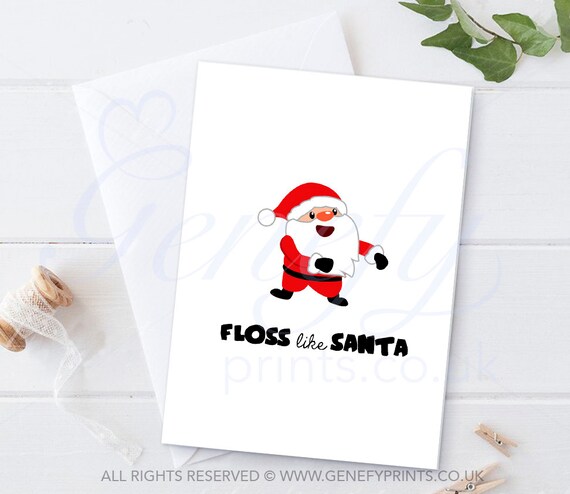 Avoir Images Soie Comme Carte De Noel Pere Noel Drole Carte De Pere Noel Etsy dernière par