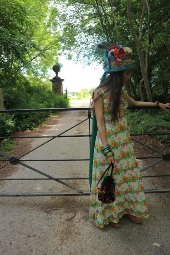 Vintage Maxi Dress Seventies