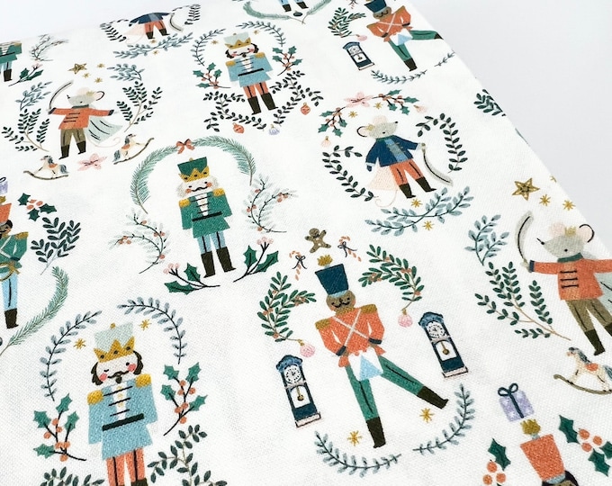 Nutcracker Nutcrackers / by Dear Stella Fabrics 1/2 Yard / Modern Holiday Quilting Weight Fabric