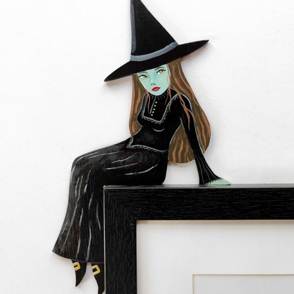 PRINTABLE (INSTANT DOWNLOAD) Witch. Alaris Ravenwood. Wall decor