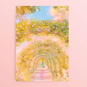 Cartolina: Alice nel Paese delle Meraviglie