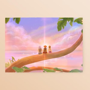 Carte postale Kingdom Hearts : Destiny Islands