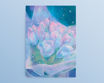 Postcard: Tulip Galaxy