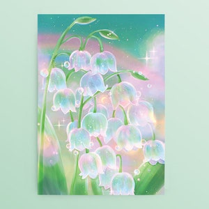 Postcard: Lily of the Valley