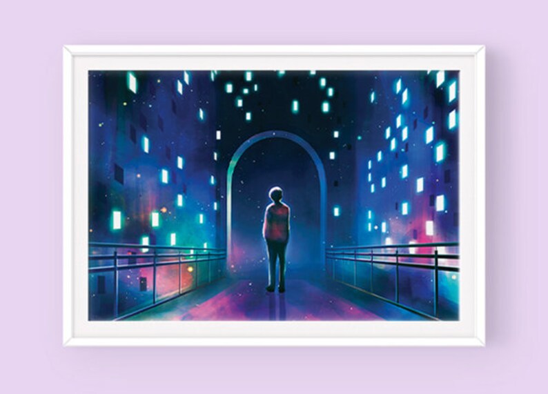 Bts Fake Love Poster Bts V Taehyung Poster Bangtan Poster Etsy