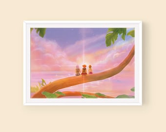 KH-poster: Destiny Islands