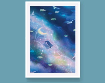 Kattenposter: River of Stars