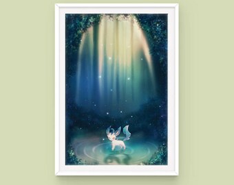 ポケモン イーブイ進化ポスターセット: イーブイ、サンダース