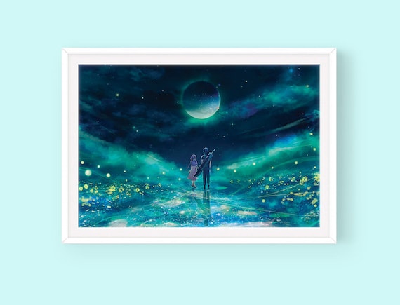Zack and Aerith Poster: Promised Land - Etsy