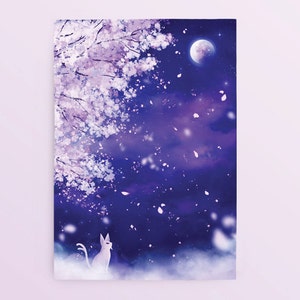 Pokemon Postkarte: Espeon