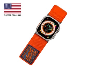 Fortitude Band Silver Adapters-Nylon Orange