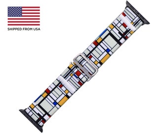 Tefeca Edge Series Stretchy Band Compatible with Apple Watch Ultra/Ultra2 / Gallery | Standard Wide for 44/45/46/49mm