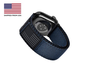 Fortitude Standard USA Flag Band-Nylon Onyx