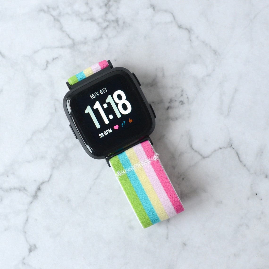 fitbit versa elastic band