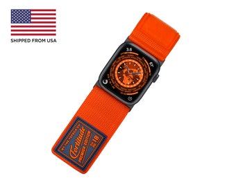 Fortitude Band Black Adapters-Nylon Orange