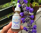 EASE ON DOWN Milky Oats, Lavender, Lemon Balm, Skullcap, Passionflower, Blue Vervain, Chamomile, Catnip Nervine Glycerin Tincture