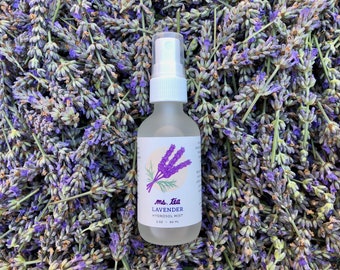 LAVENDER HYDROSOL ~ Calming Aromatherapy Mist ~ Burns + First Aid ~ Traditionally Distilled Plant Water ~ Face & Body Spray