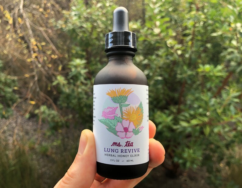 LUNG REVIVE ELIXIR Elecampane Marshmallow Licorice Etsy