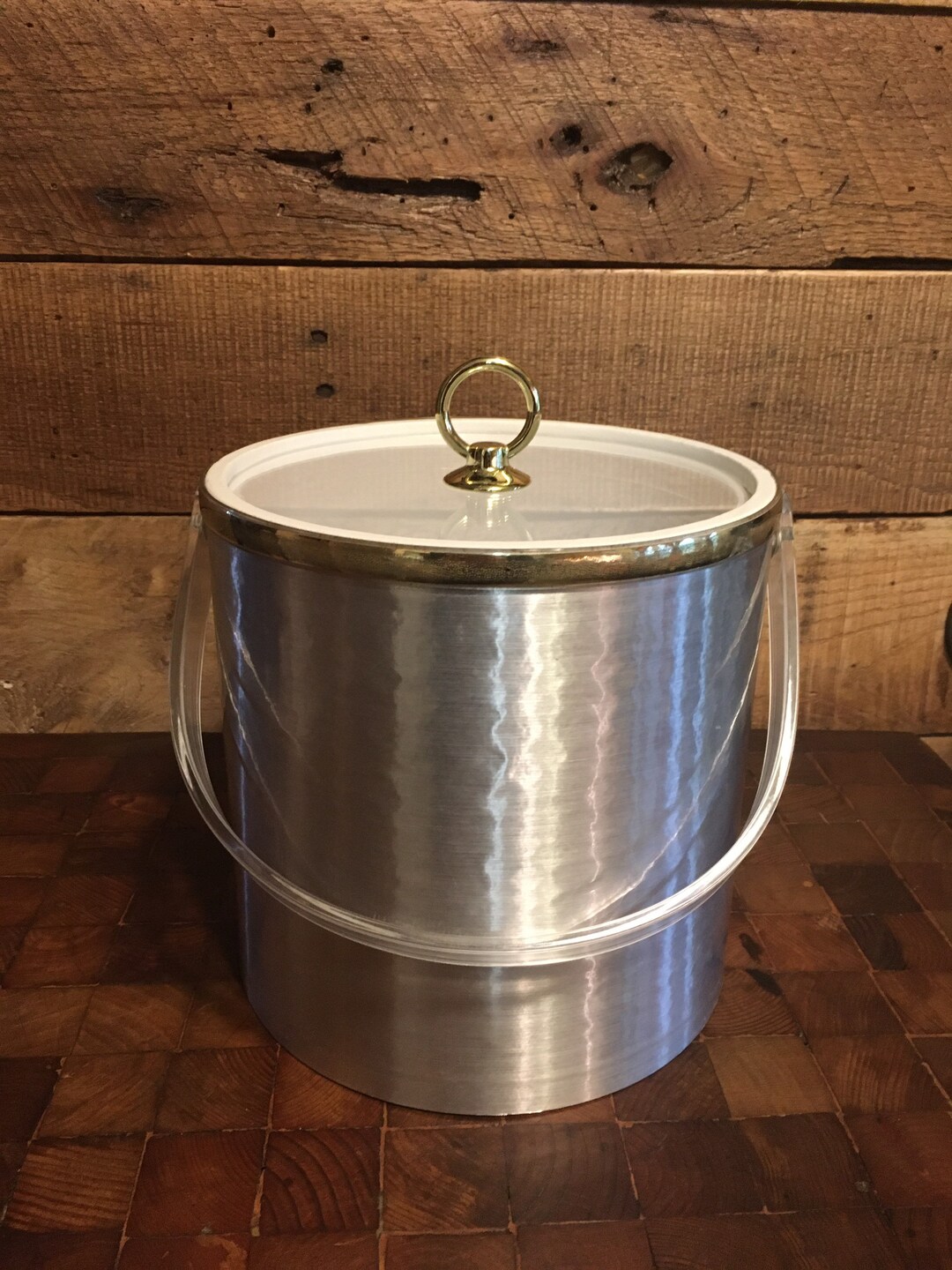 Mid Century Ice Bucketnull