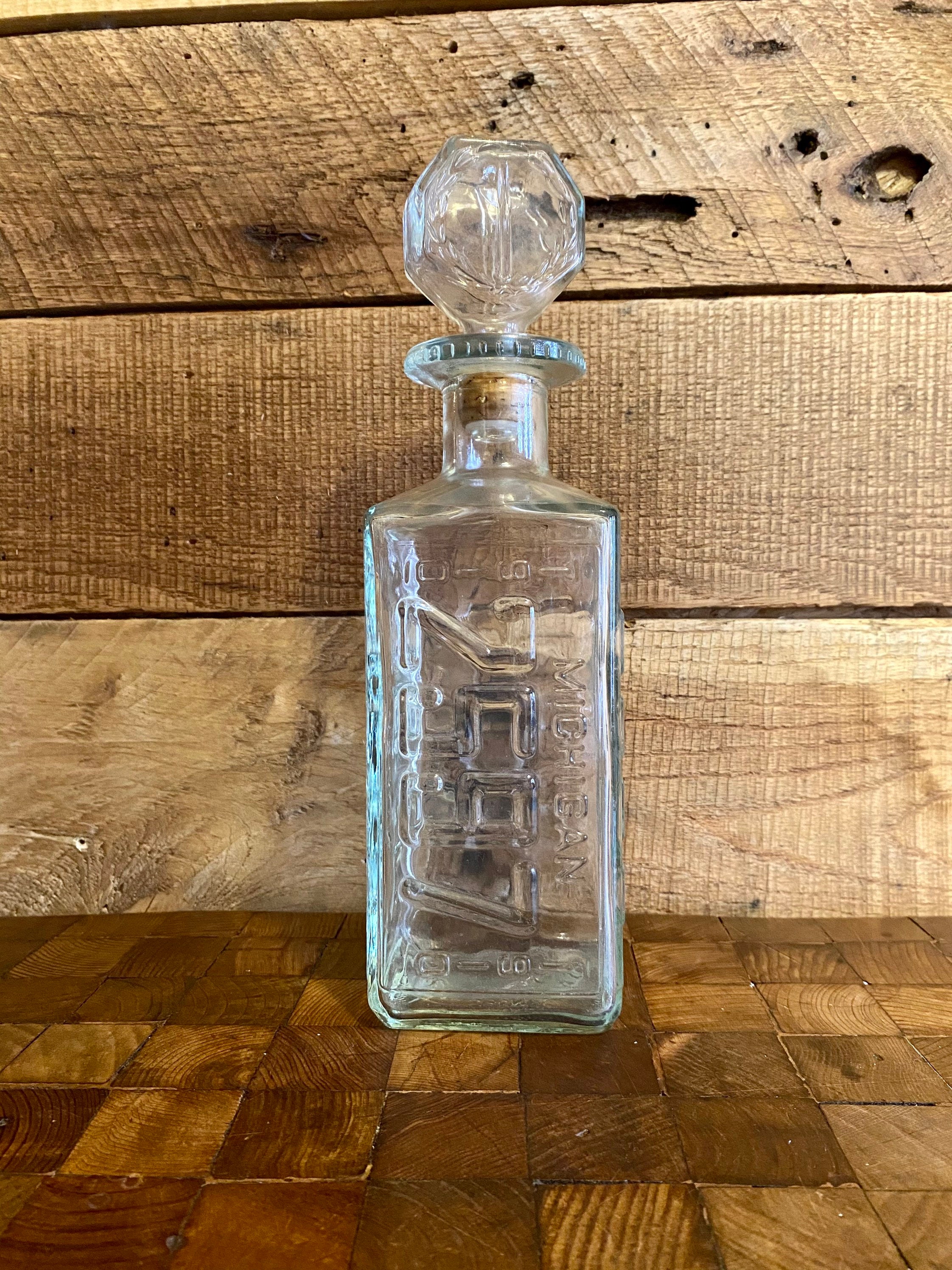 Walkers Deluxe Bourbon Liquor Bottle Walkers Bourbon Etsy