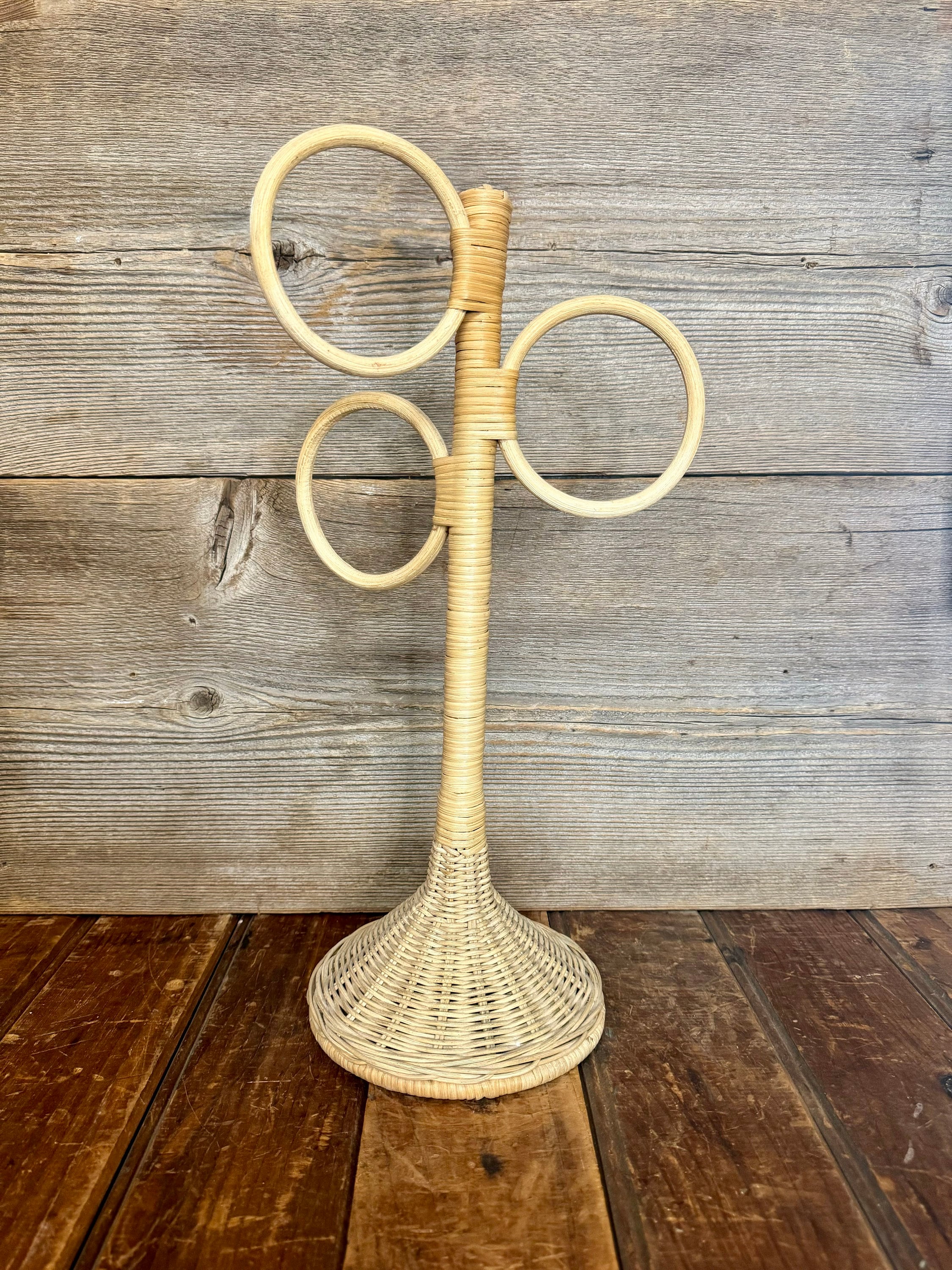 Wicker towel holder hotsell