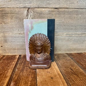 Cast Iron Indian Bookends - Etsy