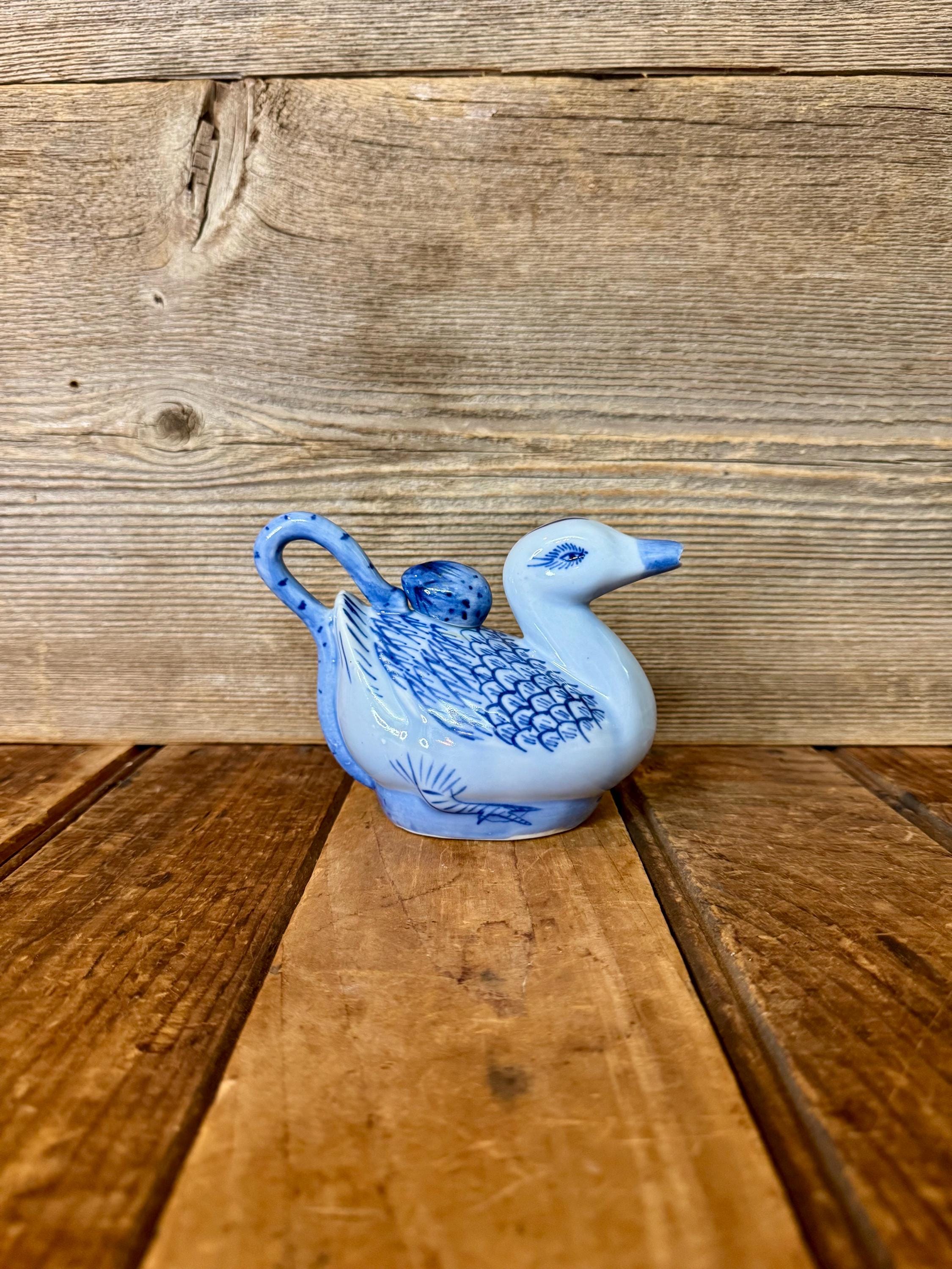 Blue Duck Pitcher - Etsy