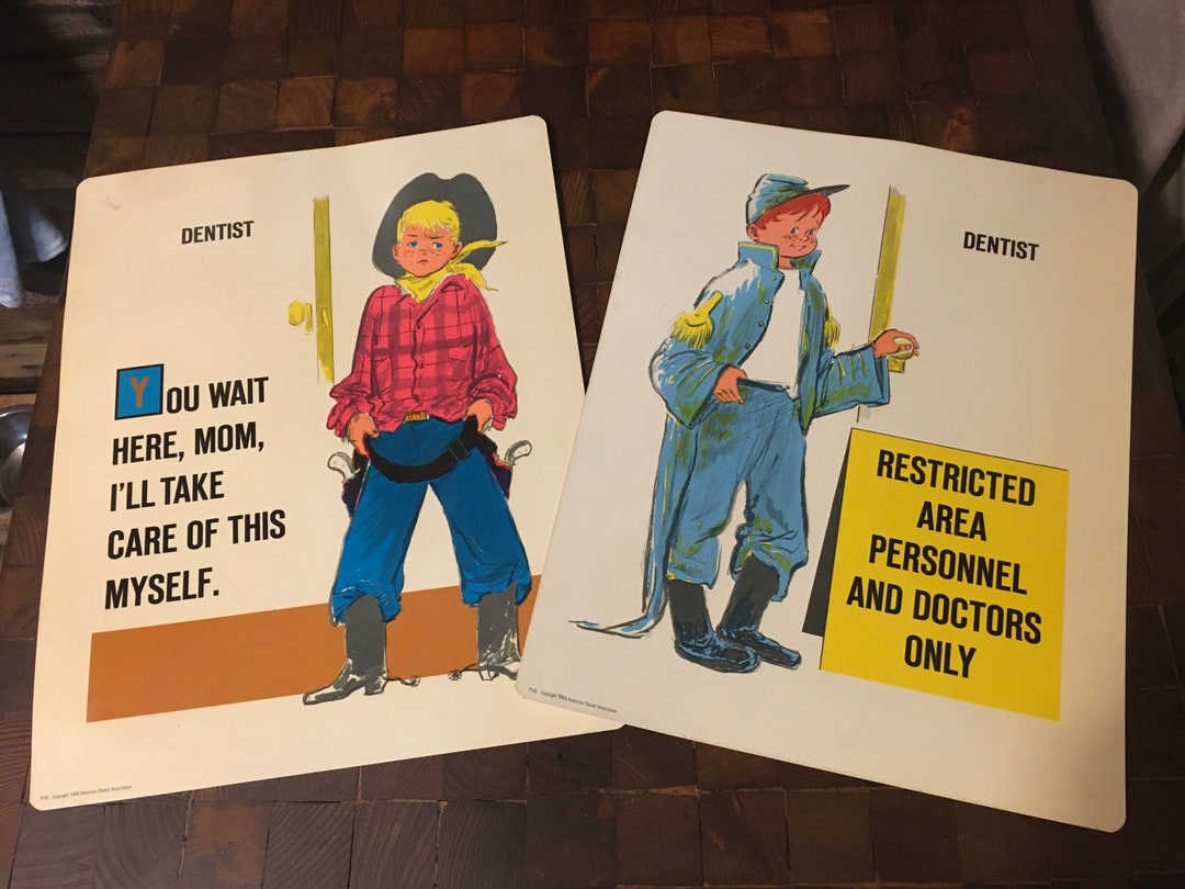 Vintage Dental Office Sign, Vintage Dental Memorabilia, Dental ...