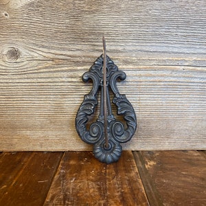 Vintage Receipt Spike, Vintage Paper Spike, Vintage Wall Hanging Receipt Spike, Vintage Office Supply, Cast Metal Receipt Spike,