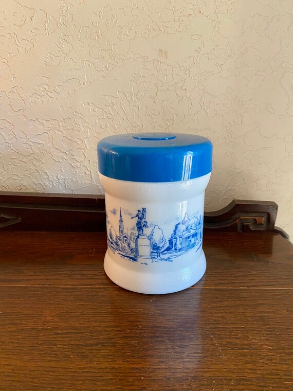 Vintage Milk Glass Paul Revere Jar Vintage Milk Glass and Etsy