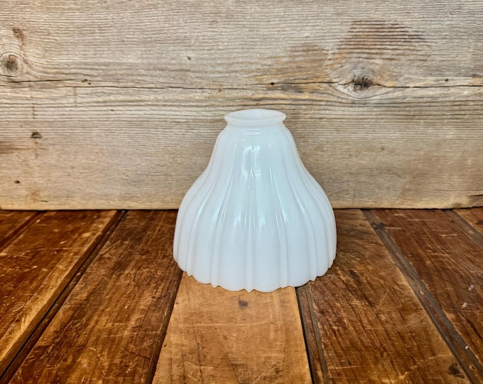 Milk Glass Lamp Shade