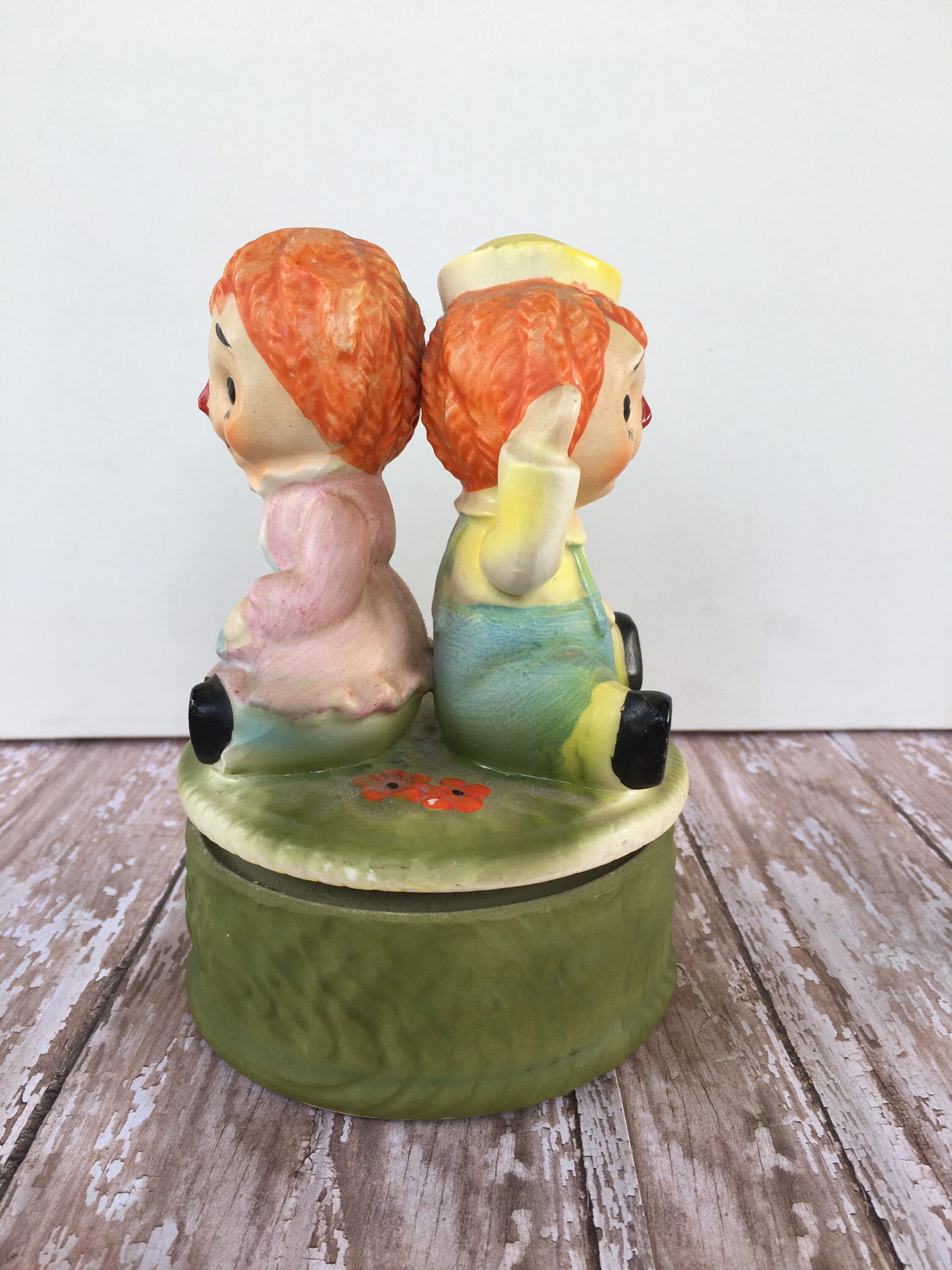 Vintage Raggedy Ann and Andy Music Box Vintage Raggedy Ann Etsy
