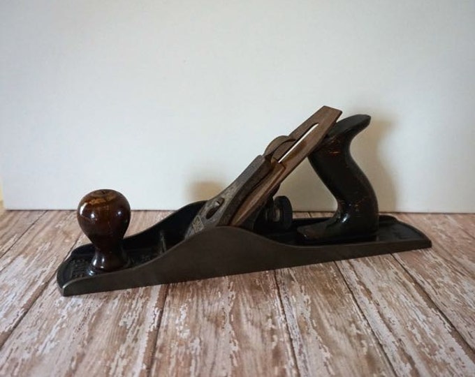 Vintage Stanley Bailey No. 5 Wood Planer Antique Woodworking Etsy