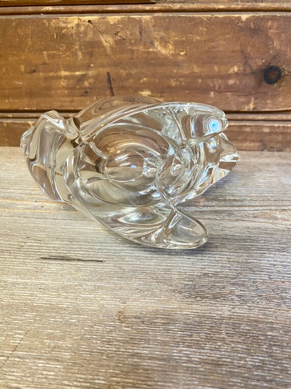 Vintage Sasaki Crystal Squirrel, Vintage Woodland Squirrel Decor