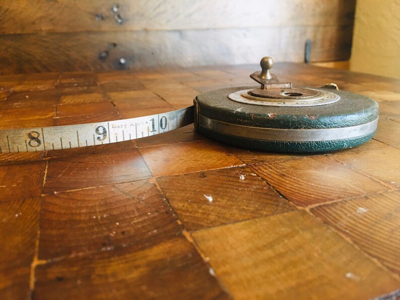 Vintage 50 Foot Steel Tape Measure Vintage Lufkin NiClad 50 Etsy