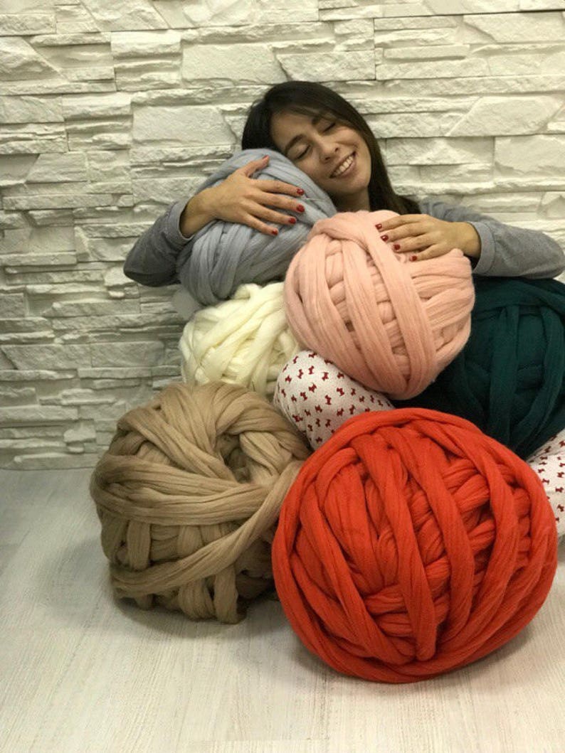 Merino Wool, Chunky yarn, Roving, Arm Knitting, Wool yarn, Super chunky yarn, Bulky yarn, Yarn, Arm Knit, Roving wool image 2